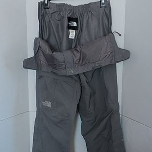 The North face HyVent Gray Ski Pants Women's M